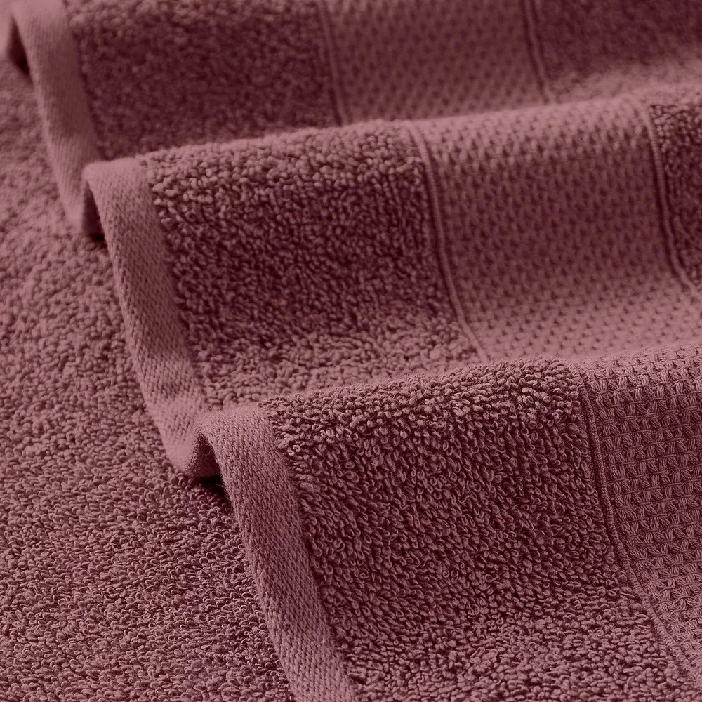 Modern Threads 6 Piece Pax Jacquard Towel Set in Rosewood Bath,Hand,Washcloths
